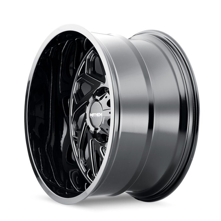 8112-2937BM18 Essex 8112 Wheel [Size: 20" x 9"] Gloss Black Milled Finish