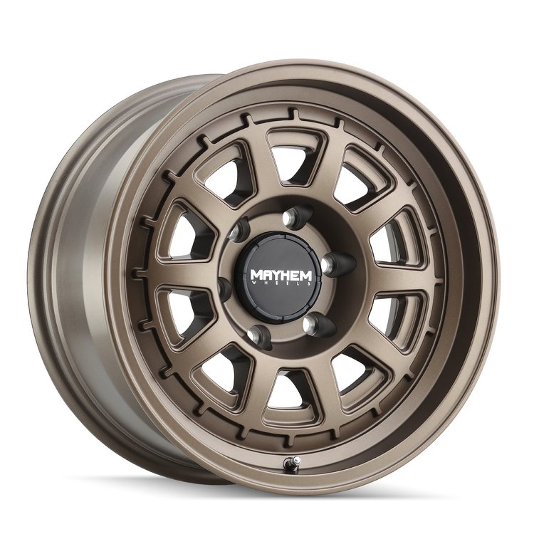 8303-7812MZ38 Voyager 8303 Wheel [Size: 17" x 8"] Satin Dark Bronze Finish