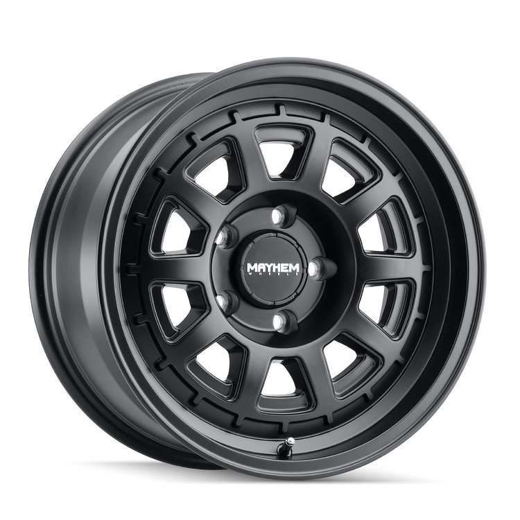 8303-7844MB38 Voyager 8303 Wheel [Size: 17" x 8"] Matte Black Finish