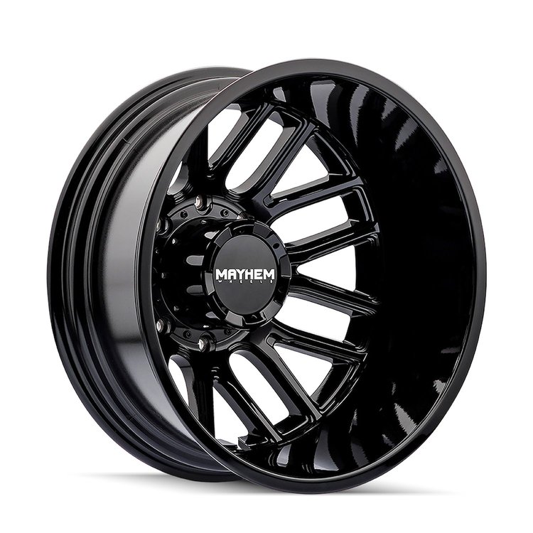 8107D-2881BR192 Cogent Dually 8107D Wheel [Size: 20" x 8.25"] Gloss Black Finish