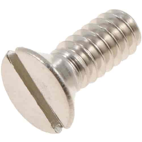Machine Screw-Flat Head-Stainless Steel- 10-24 In. x 1/4 In.