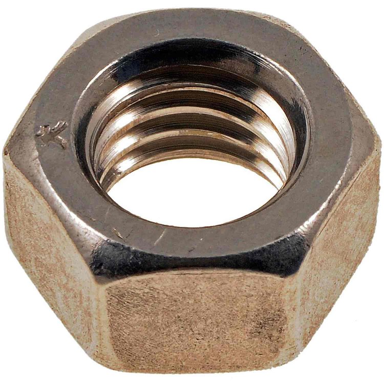 Hex Nut-Stainless Steel-Thread Size- 3/8-16 In.