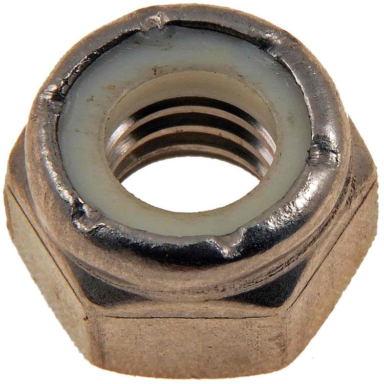 Hex Lock Nut-Stainless Steel-Nylon Ring Insert-5/16-18 In.
