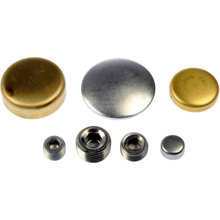 Chrysler Brass Expansion Plug Kit 14 Expansion Plugs 11 Pipe Plugs