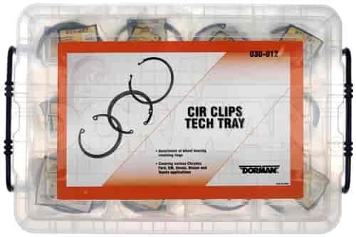 CIR CLIP TECH TRAY
