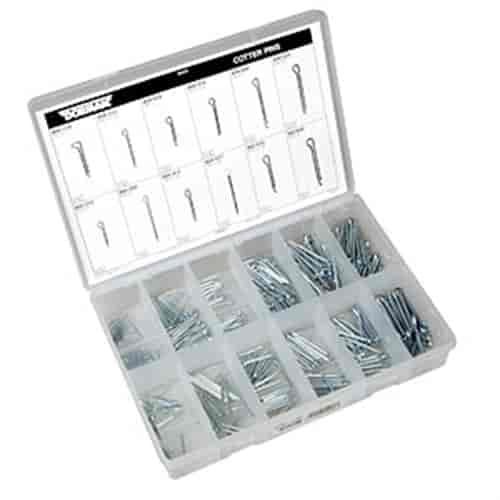 030-136 Cotter Pin Tech Tray - 12 SKUs - 390 Pcs.