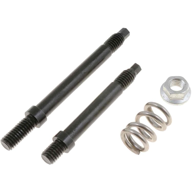 03111 Exhaust Manifold Hardware Kit - 3/8-16 x 3.5" and 4.5" Studs; 1983-1991 Chevrolet; 1983-1991 GMC