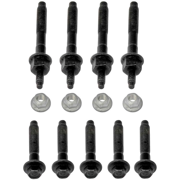 Steel Exhaust Manifold Hardware Kit, M8-1.25 Thread for 2005-2009 Chrysler, 2003-2010 Dodge, 2006-2010 Jeep, 2011-2013 Ram