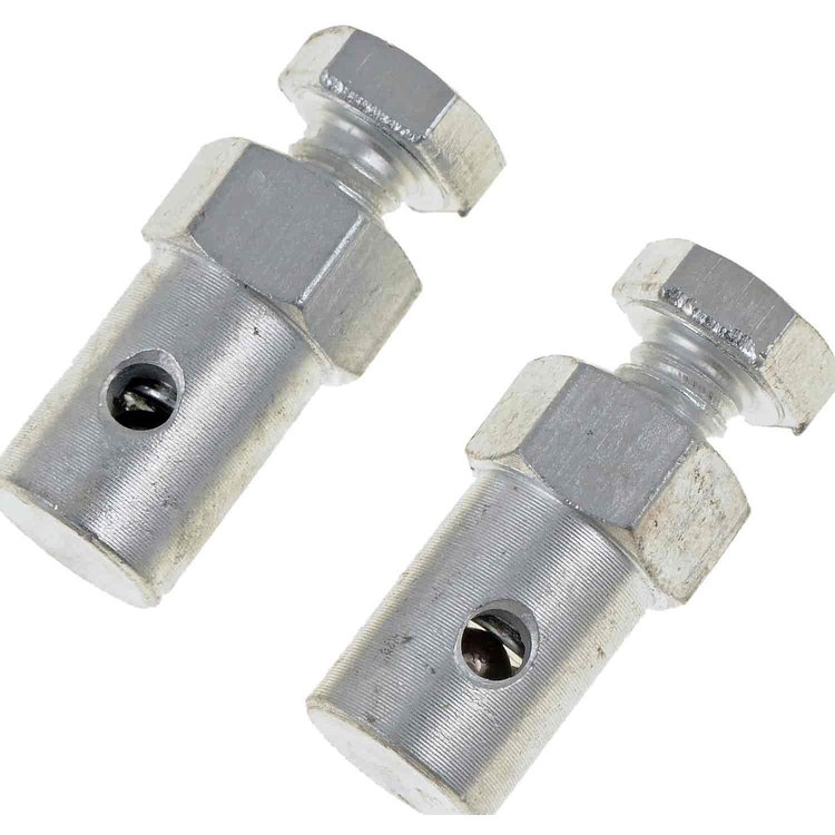 03339 Cable Stops 1/8 in. (qty. 2); Silver
