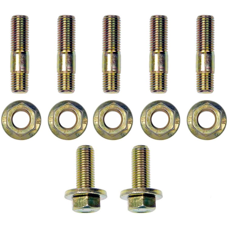 03400 Exhaust Manifold Hardware Kit - M10-1.25mm; 1989-1997 Geo, 1988-1997 Toyota