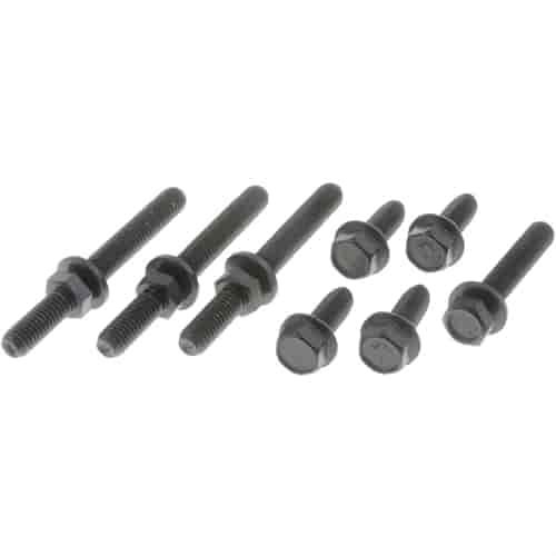 03407 Exhaust Manifold Hardware Kit - 3/8-16 in.; 1975-1997 Ford; 1980-1990 Lincoln; 1975-1991 Mercury