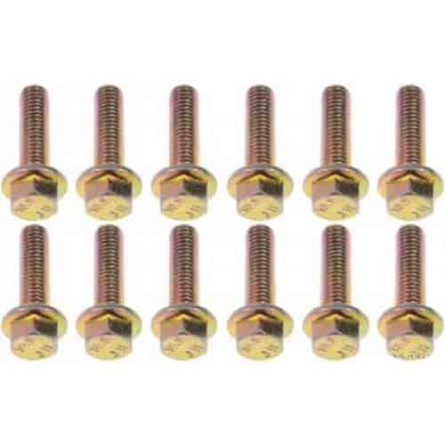 Steel Exhaust Manifold Bolt Kit for 1996-2022 GM, 2001-2022 Dodge, 2001-2014 Chrysler, 2002-2011 Jeep and Other Vehicles