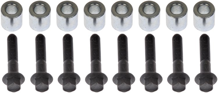 Grade 10.9 Steel Exhaust Manifold Hardware Kit for 2003-2010 Ford, 2002-2008 IC Corporation and 1996-2009 International Vehicles