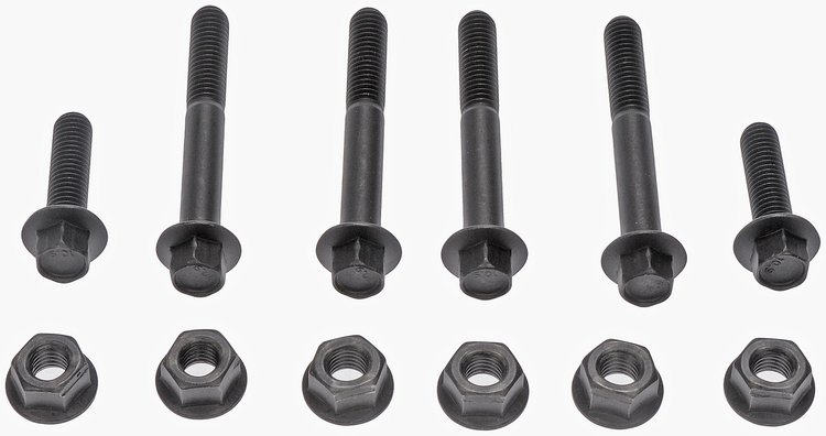 03420 Turbocharger Y-Pipe Bolt Kit; 2003-2010 Ford