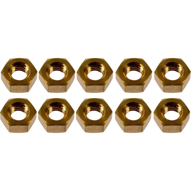 Brass Exhaust Nuts [M8-1.25]
