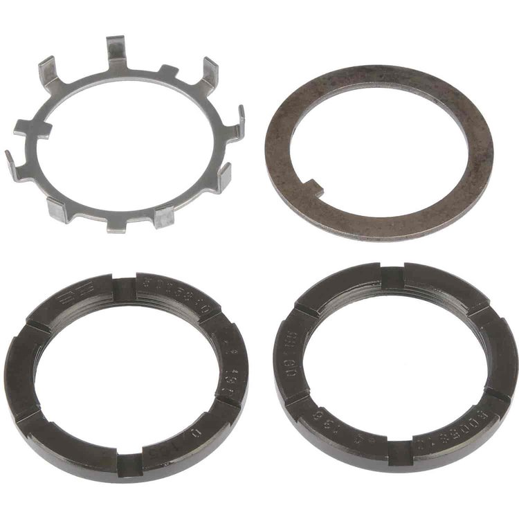 Spindle Nut Kit 2 In.-16 Notched Contents 1 Nut and 2 Washers