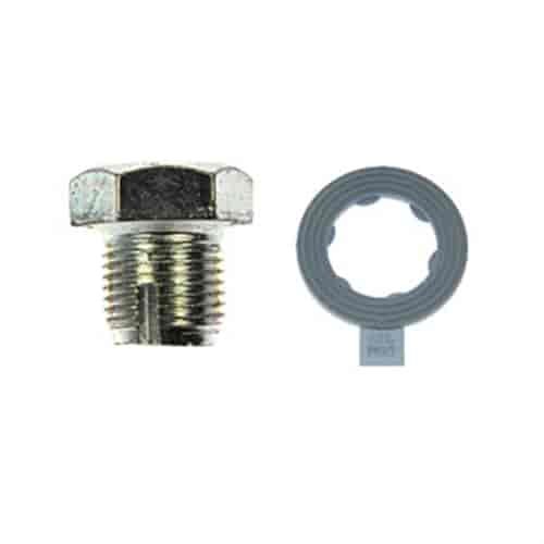 090-031 Oil Drain Plug Oversize 1/2-20 D.o., Head Size 3/4 in.; 0.5 in