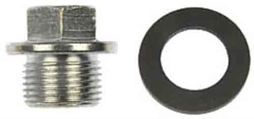 Oil Pan Drain Plug w/Gasket 1970-2017 Universal