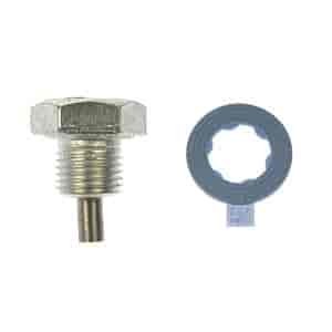 090-043 Magnetic Oil Drain Plug 1/2-20, Head Size 3/4 in; AM/American Motors/Cadillac/Chevrolet/Dodge/Ford/GMC/Isuzu/Jeep