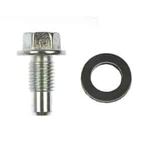 090-089 Oil Drain Plug Pilot Point M12-1.50, Head Size 15mm; 2012-2015 Scion, 2016-2020 Toyota