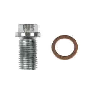 090-164 Oil Drain Plug Standard M14-1.50, Head Size 13mm; Chrysler/Dodge/Freightliner/Jeep/Mercedes-Benz/Suzuki