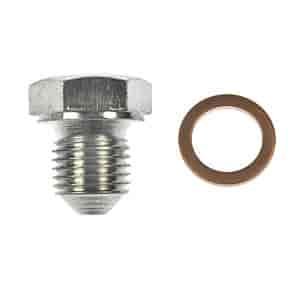 090-169 Oil Drain Plug Standard M14-1.50, Head Size 19mm; 1973-2025 Audi, 2016-2017 Seat, 1974-2025 Volkswagen