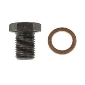 090-170 Oil Drain Plug Standard M14-1.50, Head Size 19mm; 1995-2001 Audi, 2000-2005 Volkswagen