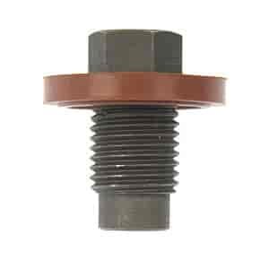 090-172 Oil Drain Plug Pilot Point Molded Gasket M14-1.50, Head Size 13mm; Chrysler/Dodge/Jeep/Mini/Mitsubishi/Ram/Volkswagen