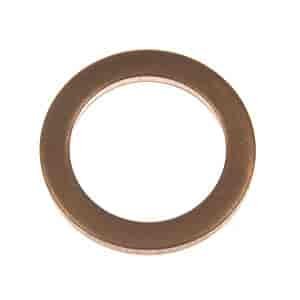 097-135 Copper Drain Plug Gasket, Fits M14, 9/16; CHRYSLER/FREIGHTLINER/GENERAL/HONDA/ISUZU/KIA/MAZDA/SAAB/SUZUKI/VOLKSWAGEN