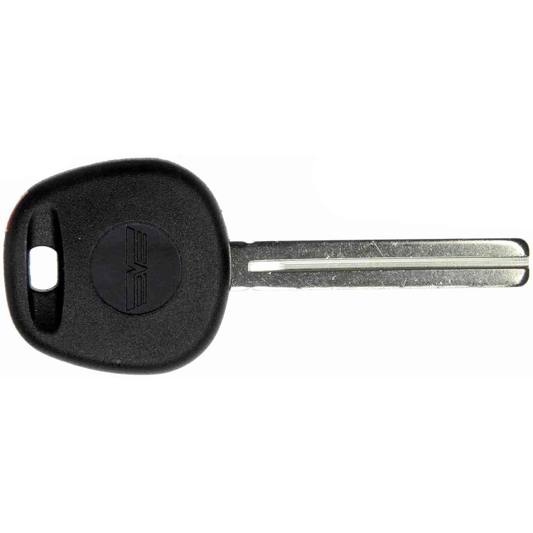 Ignition lock key with transponder