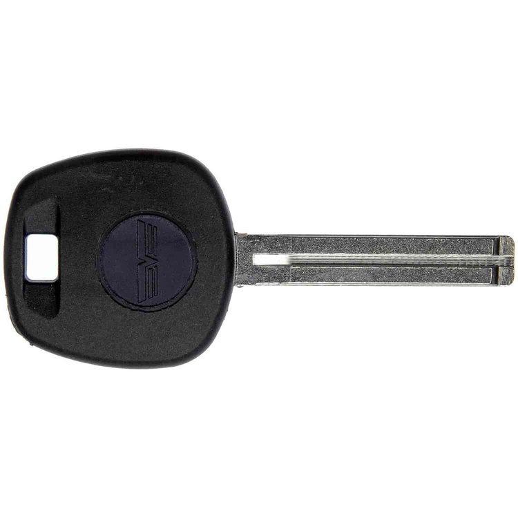 Ignition lock key with transponder