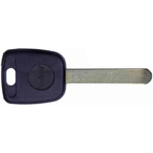 Ignition lock key with transponder