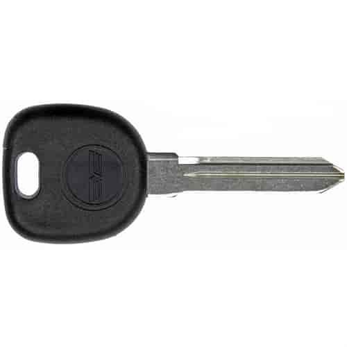 Ignition lock key with transponder