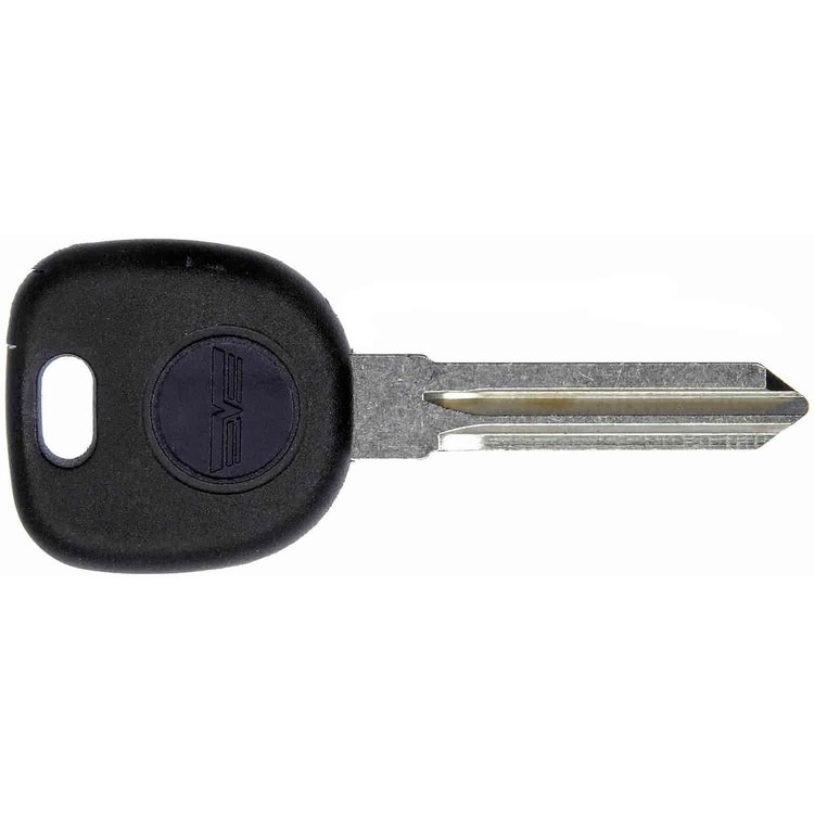 Ignition lock key with transponder