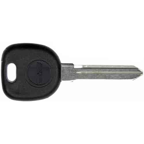 Ignition lock key with transponder