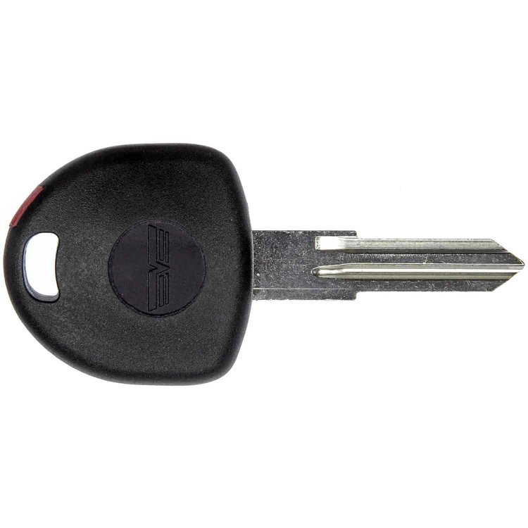 Ignition lock key with transponder