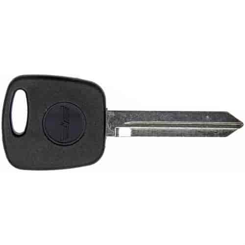 Ignition lock key with transponder