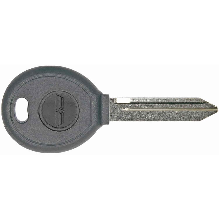 Ignition lock key with transponder