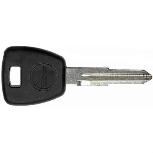 Ignition lock key with transponder
