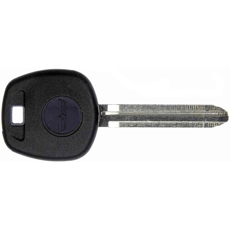 Ignition lock key with transponder