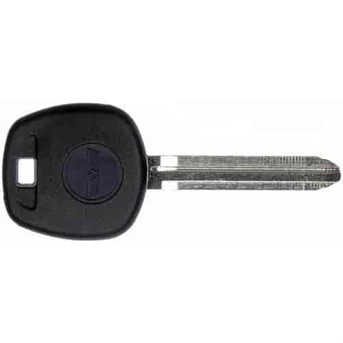Ignition lock key with transponder