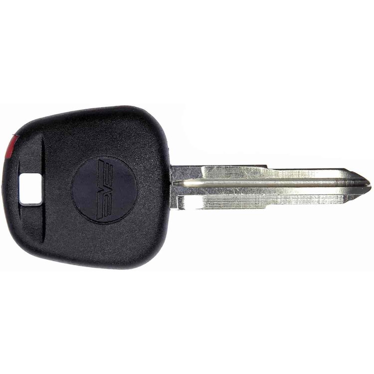 Ignition lock key with transponder