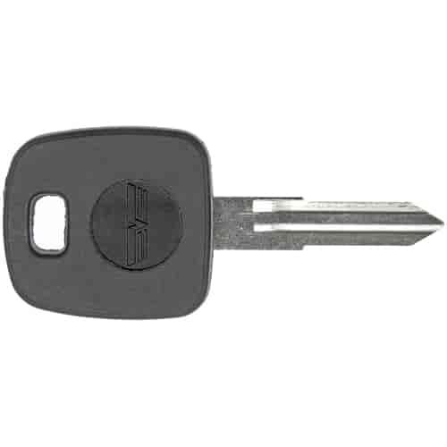 Ignition lock key with transponder