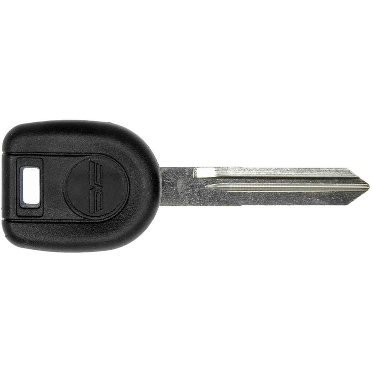 Ignition lock key with transponder