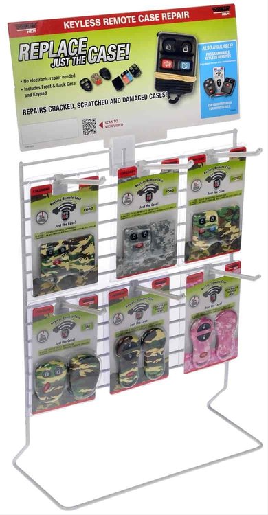 110572 Keyless Remote Case Camo Assortment 6 Sku