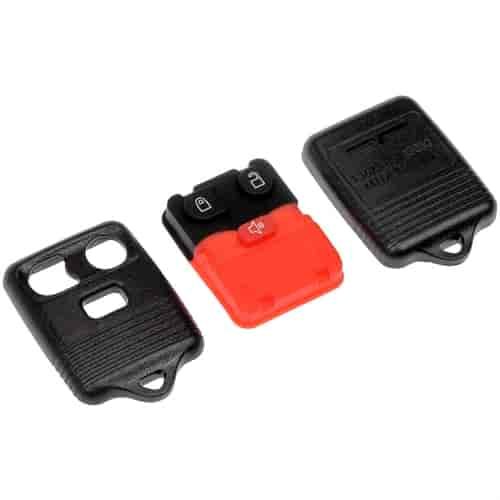 Keyless Entry Remote Case 1998-2018 Ford, 1998-2002 Lincoln/Mercury, 2004-2007 Mercury, 2006-2008 Lincoln, 2008-2011 Mazda 3-But