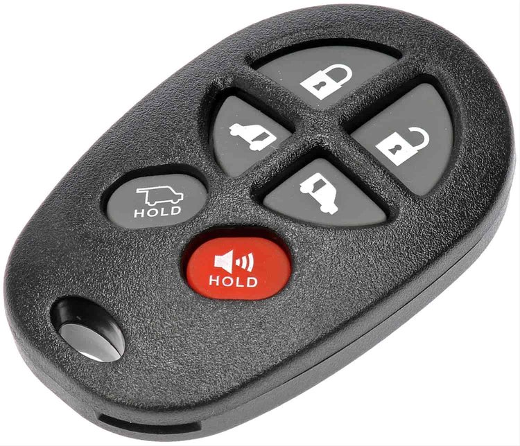 13658 Keyless Remote Case Repair Kit; 2004-2018 Toyota Sienna