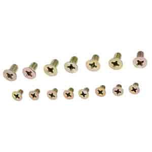 13822 Disc Brake Rotor Retaining Screw Assortment; 1986-2020 Acura; 1980-2019 Honda; 2000-2013 Mazda; 1986-1997 Mazda