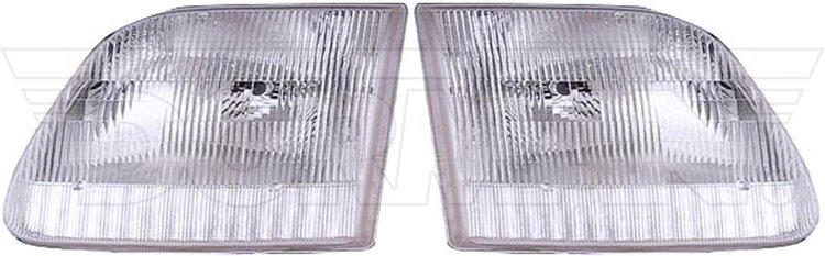 1590140 Headlight Assembly Kit; Ford