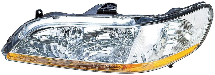 1590500 Headlight Assembly; Honda Accord 2001-2002